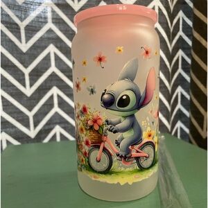 Disney Stitch 16oz Tumbler with straw